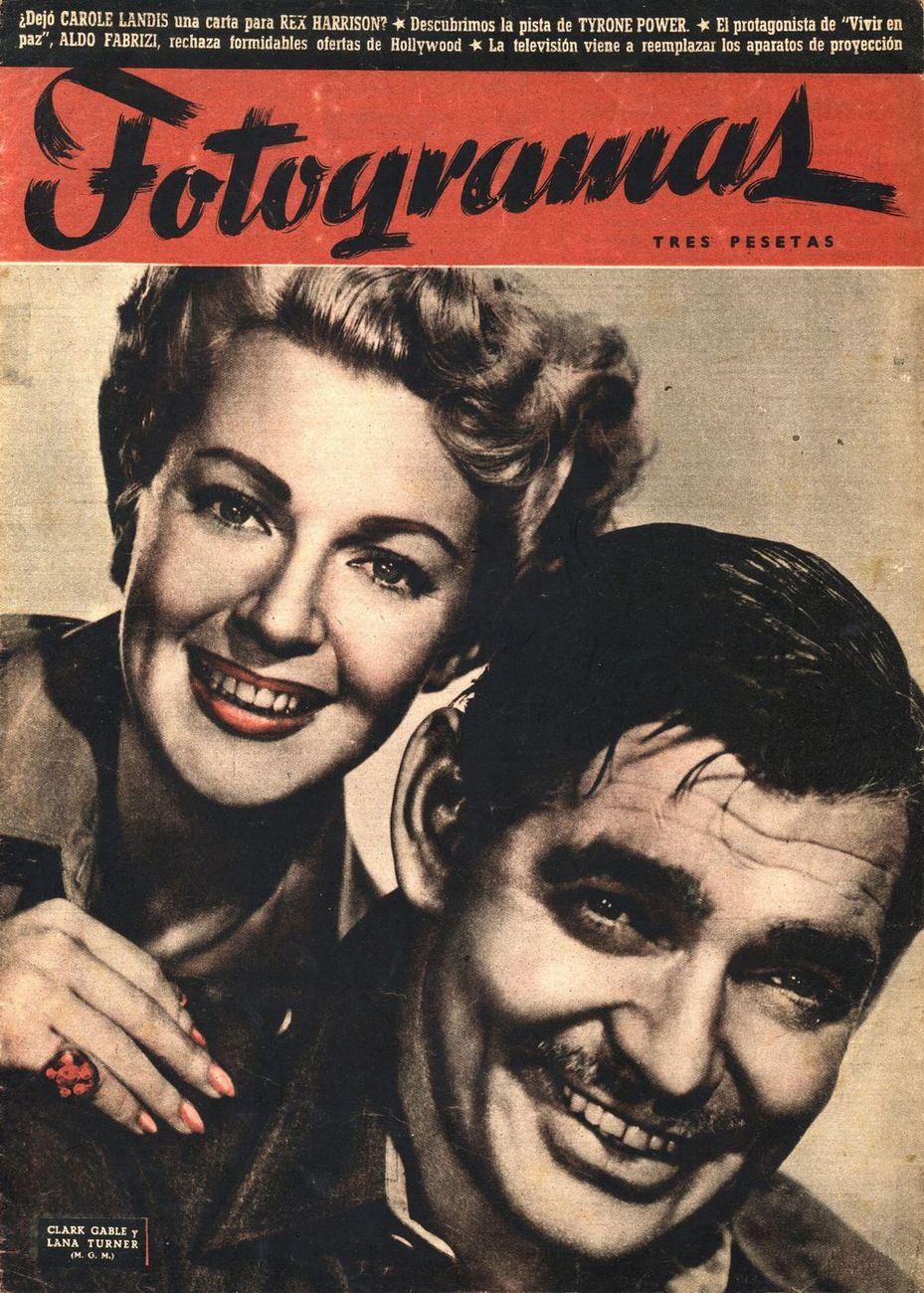FOTOGRAMAS magazine cover Issue 44  1948