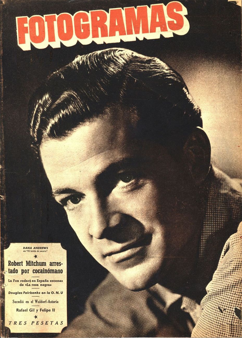 FOTOGRAMAS magazine cover Issue 46  1948