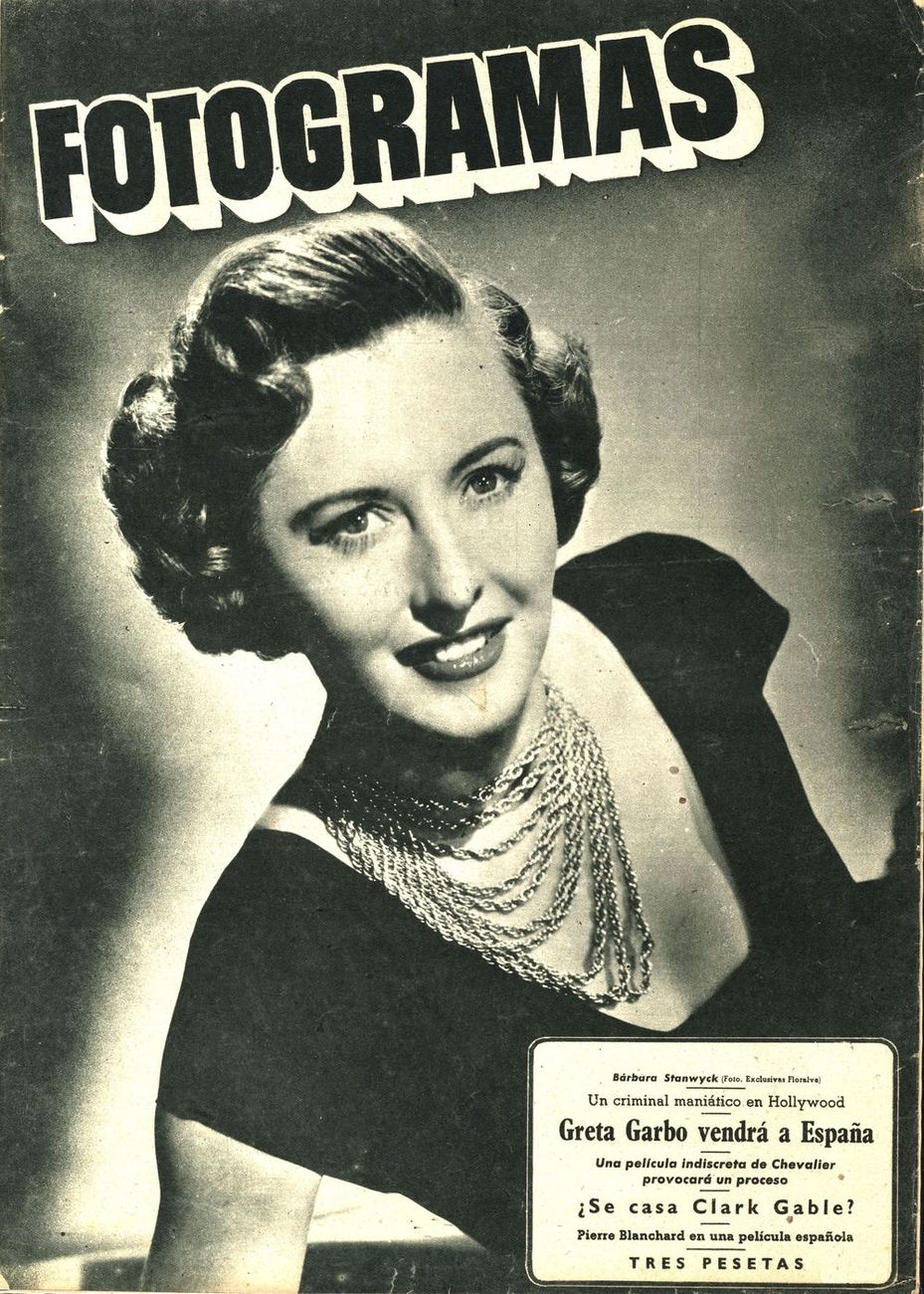 FOTOGRAMAS magazine cover Issue 48  1948