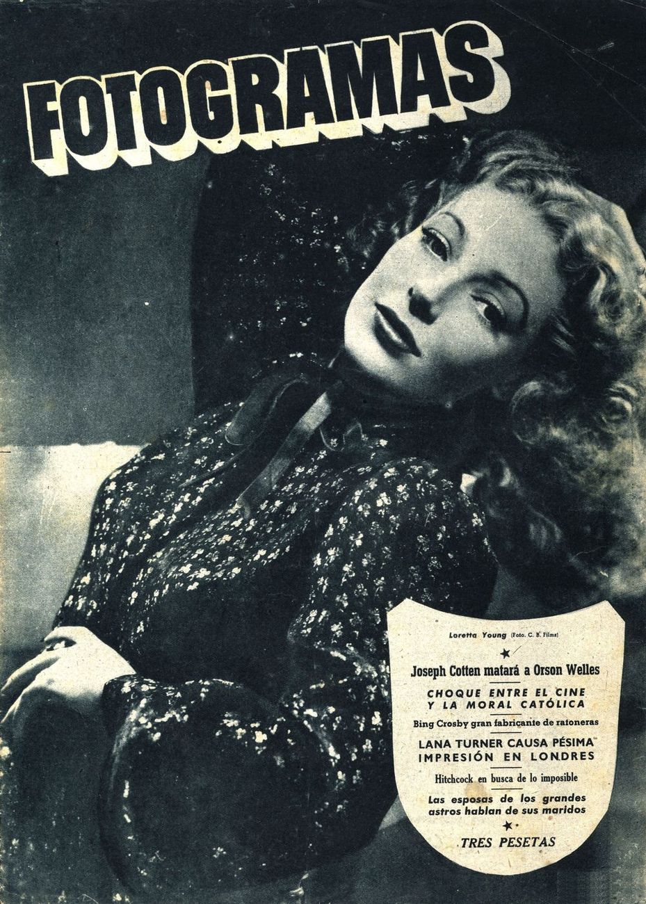 FOTOGRAMAS magazine cover Issue 49  1948