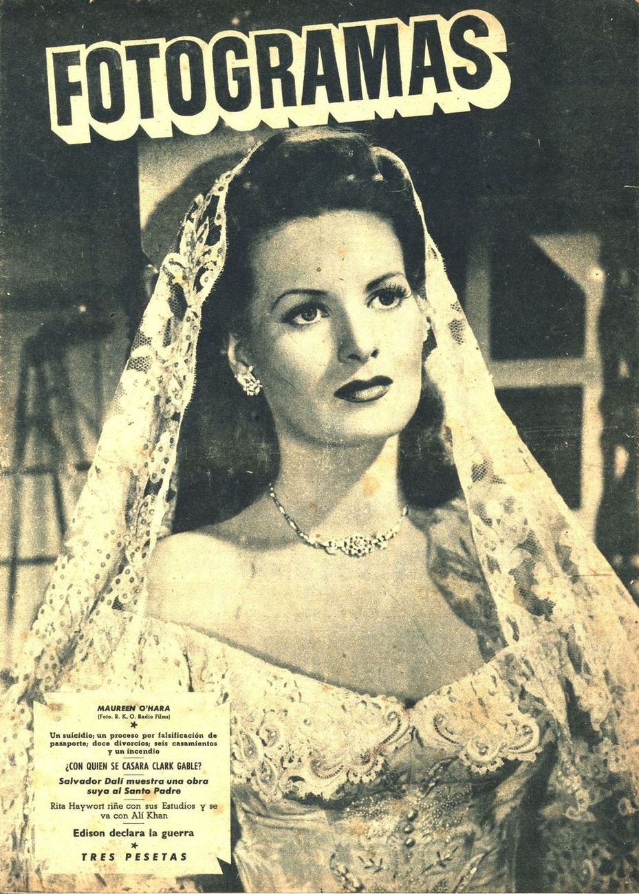 FOTOGRAMAS magazine cover Issue 53 15 January 1949