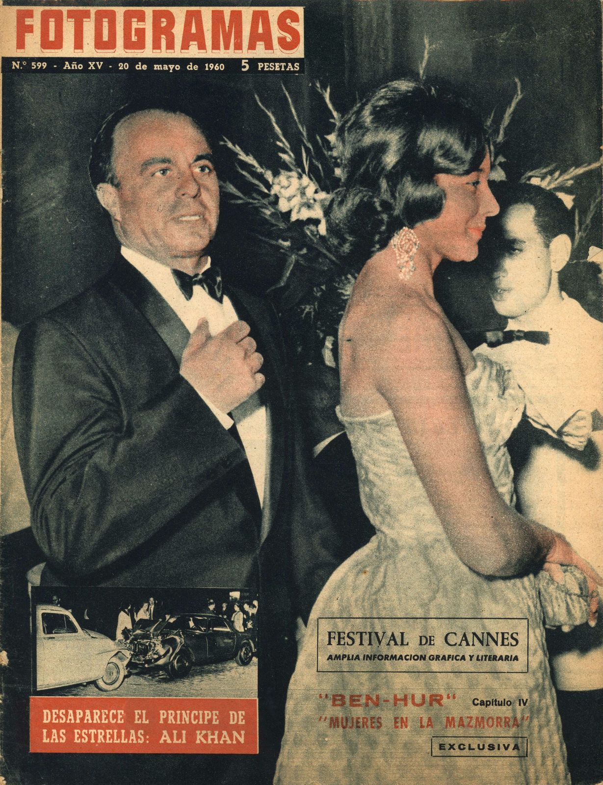 FOTOGRAMAS magazine cover Issue 599 20 May 1960