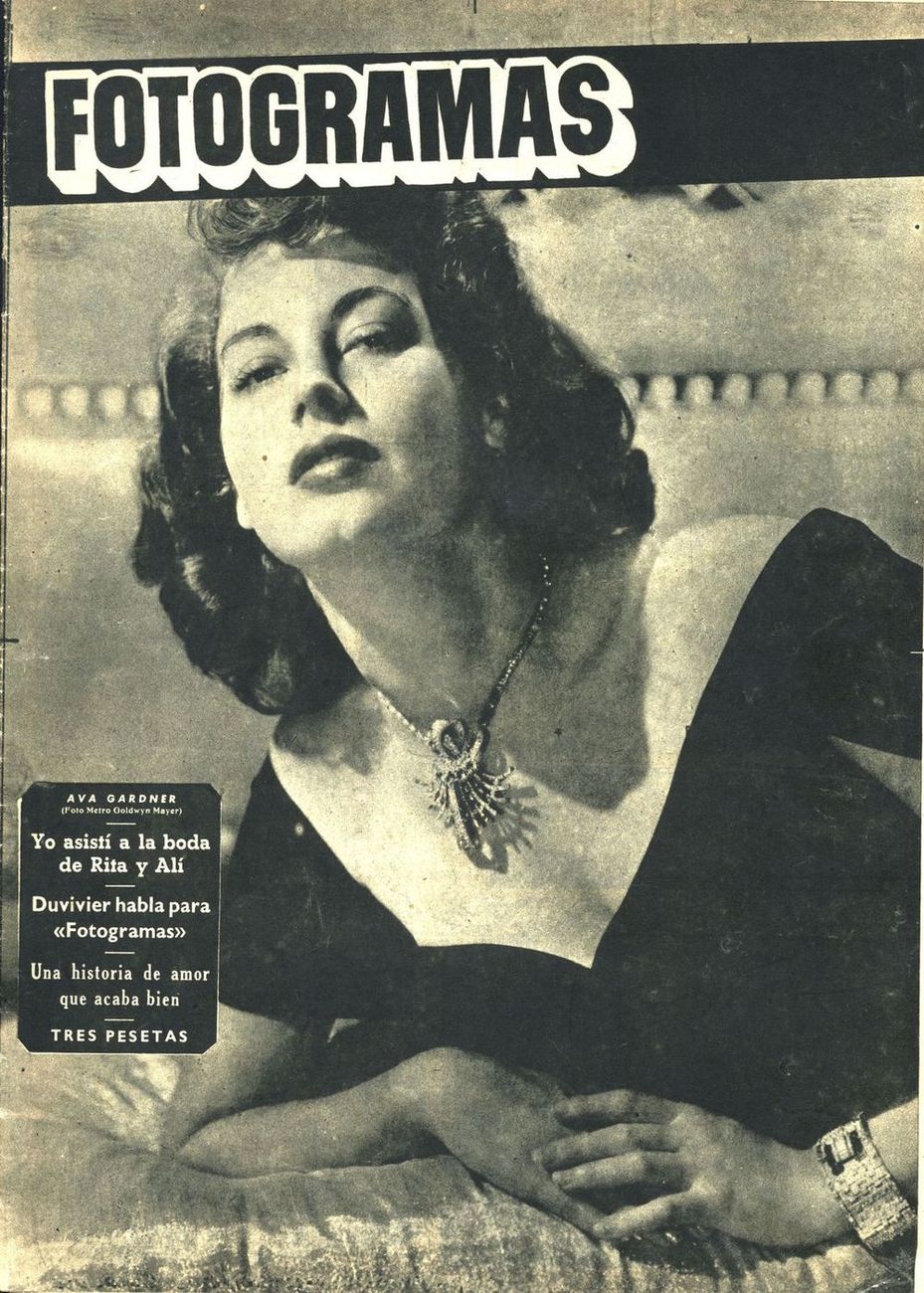 FOTOGRAMAS magazine cover Issue 63 15 June 1949
