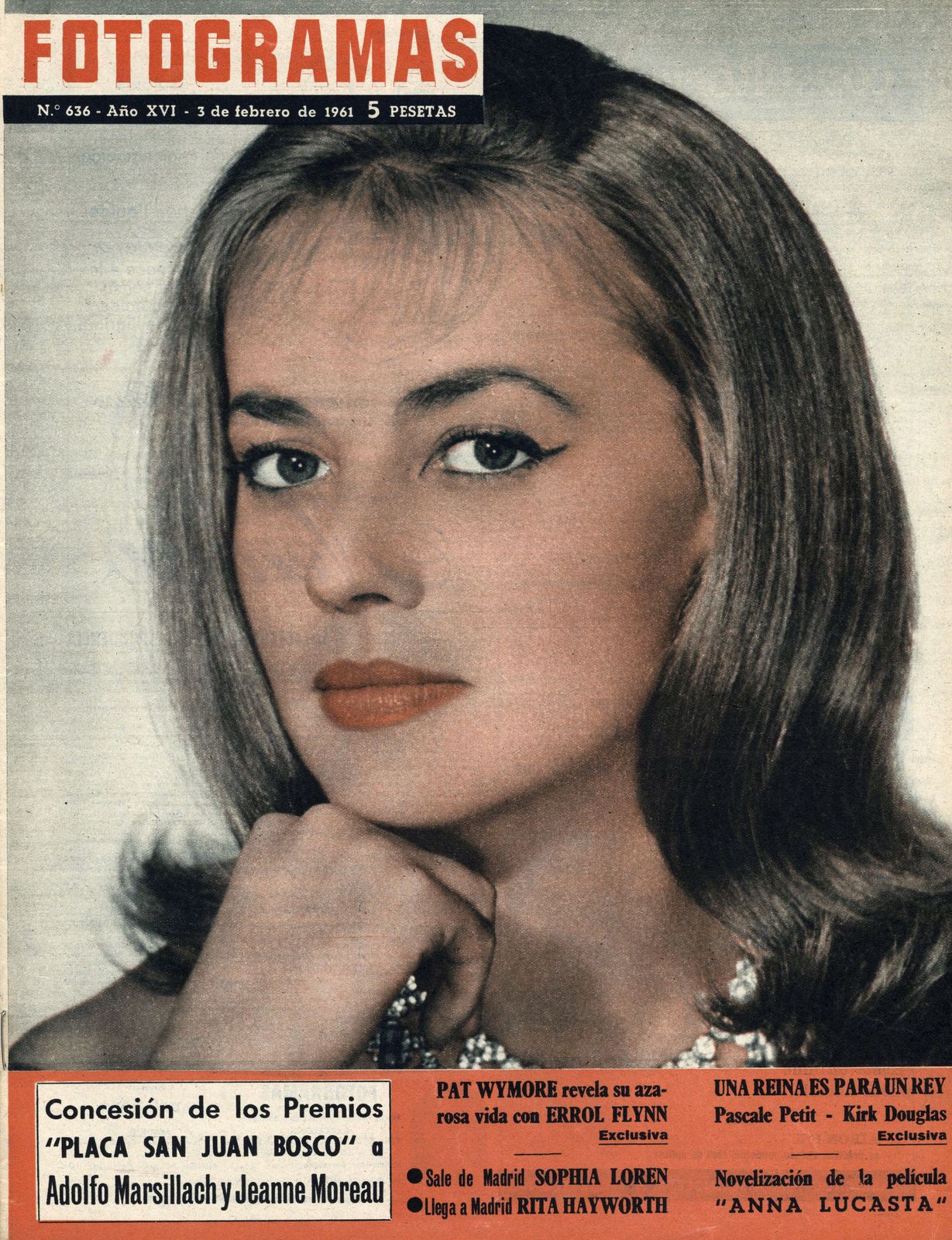 FOTOGRAMAS magazine cover Issue 636 3 February 1961