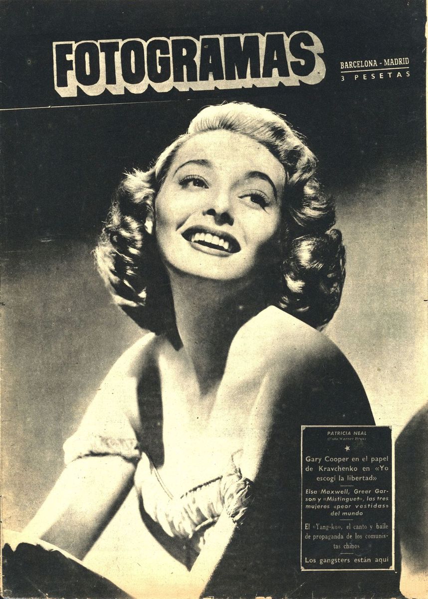 FOTOGRAMAS magazine cover Issue 66 1 August 1949