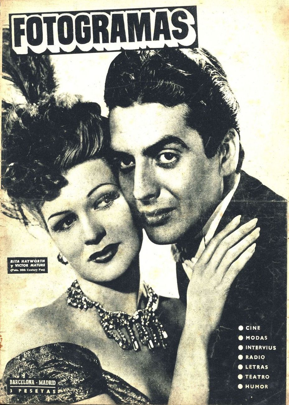 FOTOGRAMAS magazine cover Issue 73 11 November 1949