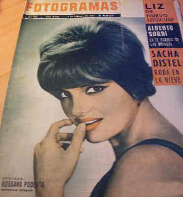 FOTOGRAMAS magazine cover Issue 740 1 February 1963