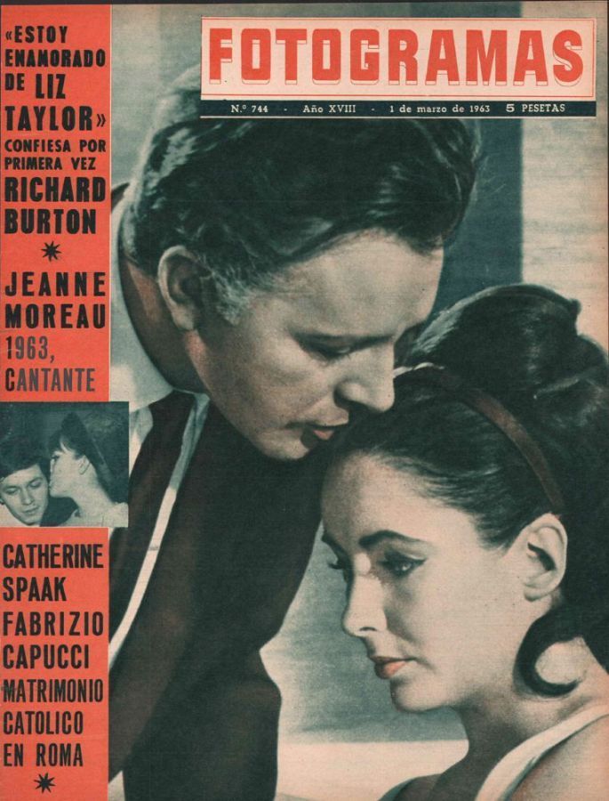 FOTOGRAMAS magazine cover Issue 744 1 March 1963