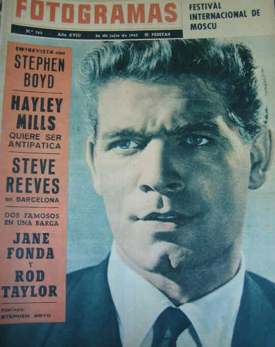 FOTOGRAMAS magazine cover Issue 765 26 July 1963
