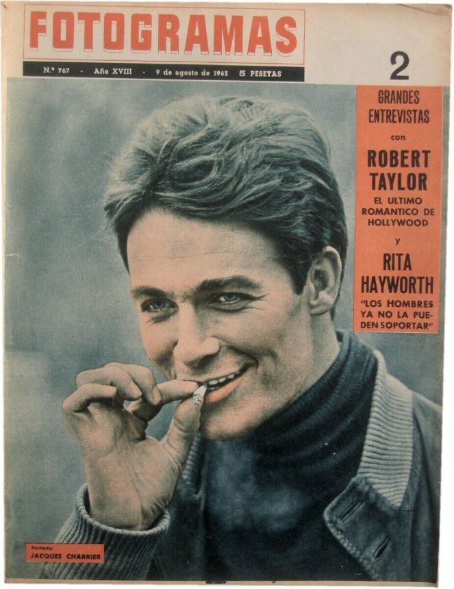 FOTOGRAMAS magazine cover Issue 767 9 August 1963