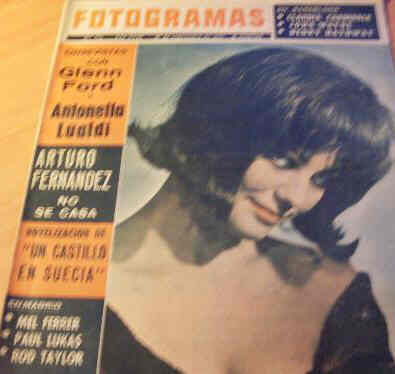 FOTOGRAMAS magazine cover Issue 774 27 September 1963