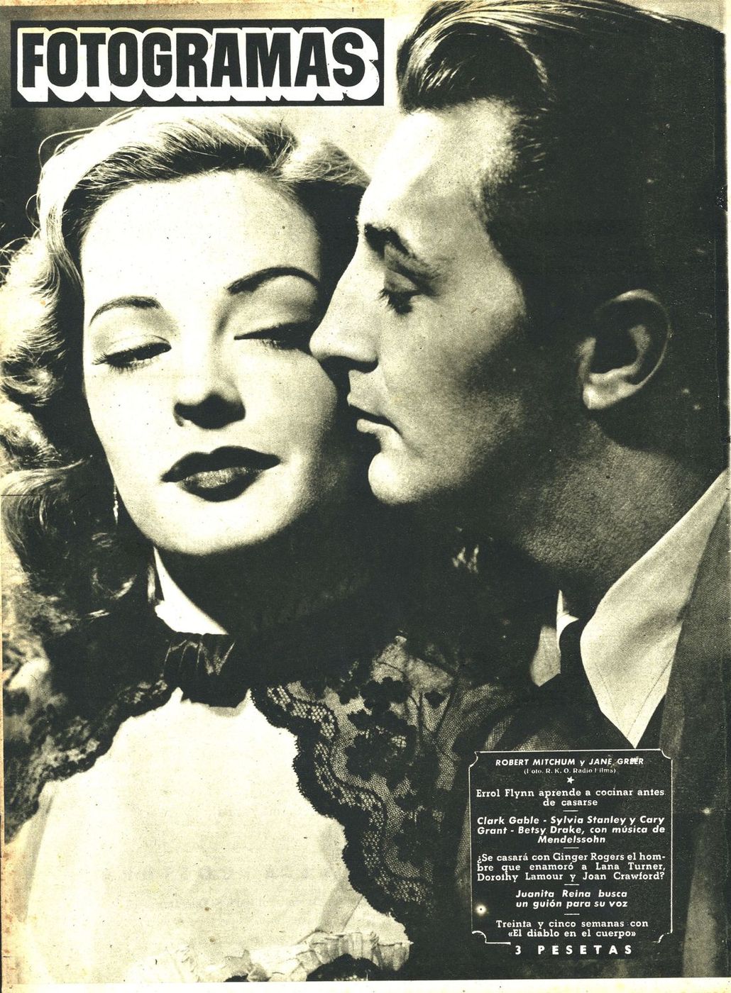 FOTOGRAMAS magazine cover Issue 79 3 February 1950