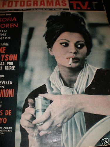 FOTOGRAMAS magazine cover Issue 795 10 January 1964