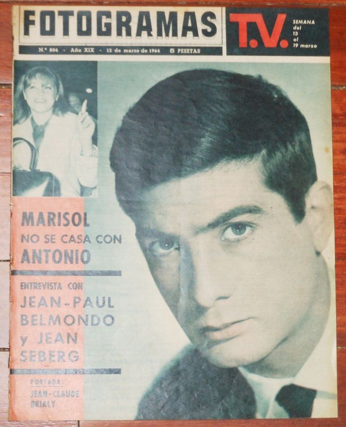 FOTOGRAMAS magazine cover Issue 804 13 March 1964