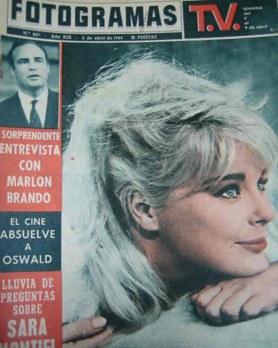 FOTOGRAMAS magazine cover Issue 807 3 April 1964