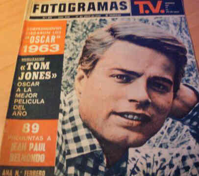 FOTOGRAMAS magazine cover Issue 809 17 April 1964