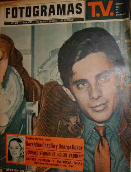 FOTOGRAMAS magazine cover Issue 810 24 April 1964