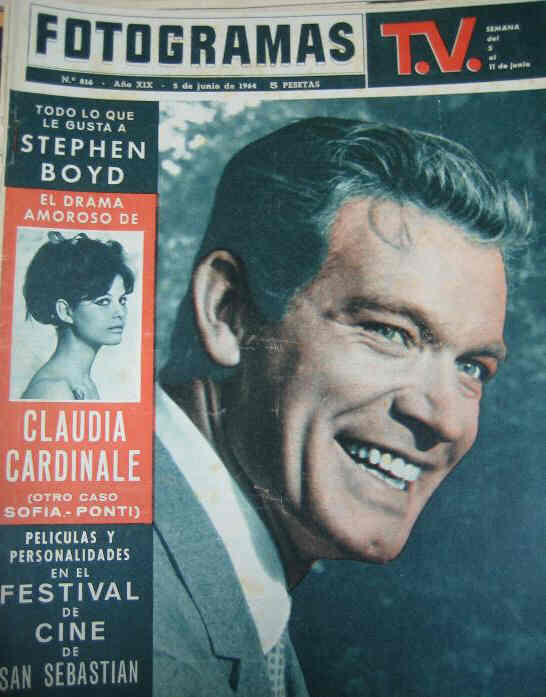 FOTOGRAMAS magazine cover Issue 816 5 June 1964