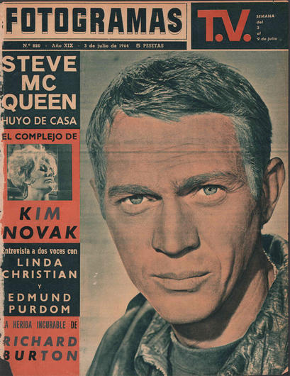 FOTOGRAMAS magazine cover Issue 820 3 July 1964
