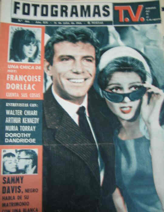 FOTOGRAMAS magazine cover Issue 824 31 July 1964