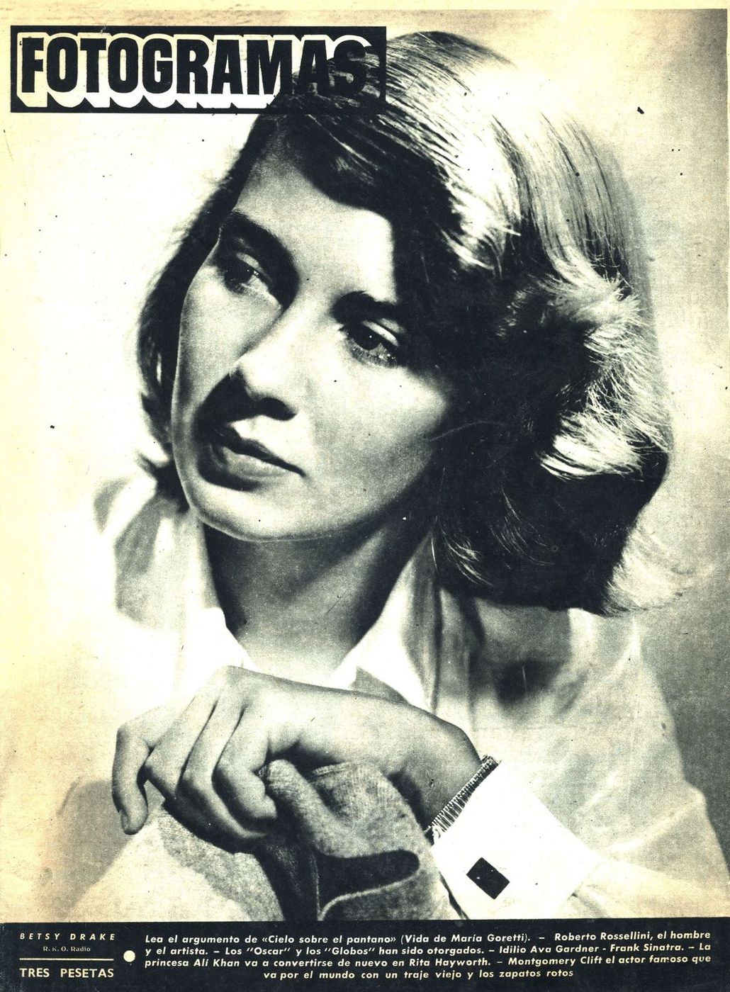 FOTOGRAMAS magazine cover Issue 83 3 April 1950