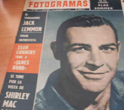 FOTOGRAMAS magazine cover Issue 842 4 December 1964