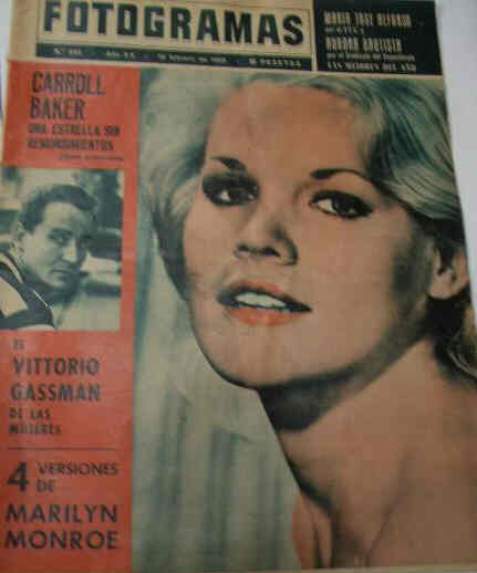 FOTOGRAMAS magazine cover Issue 852 12 February 1965
