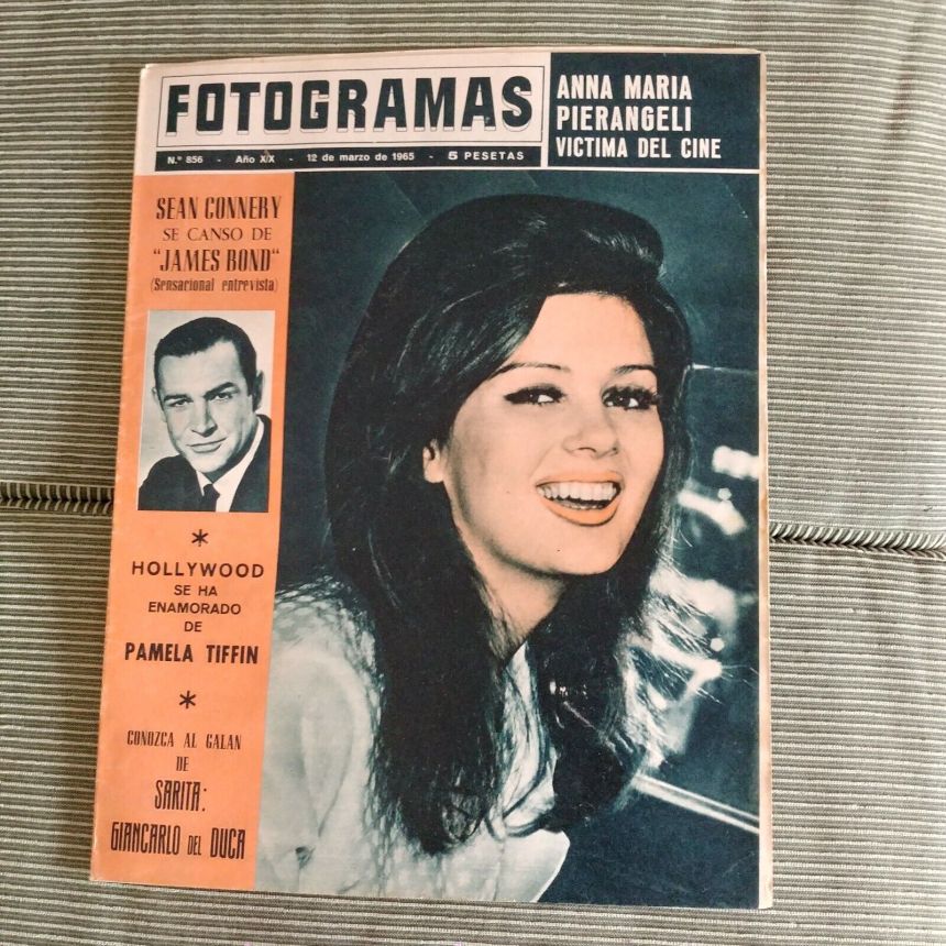FOTOGRAMAS magazine cover Issue 856 12 March 1965