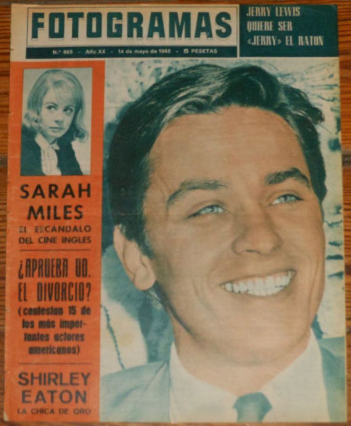 FOTOGRAMAS magazine cover Issue 865 14 May 1965