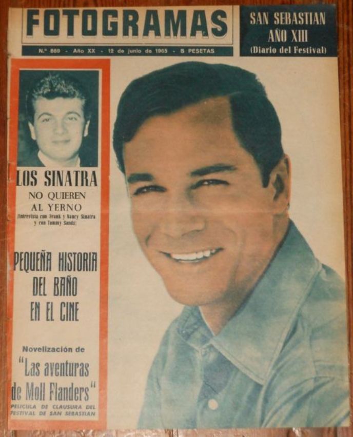 FOTOGRAMAS magazine cover Issue 869 11 June 1965