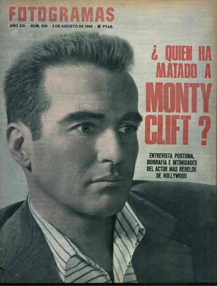 FOTOGRAMAS magazine cover Issue 929 5 August 1966