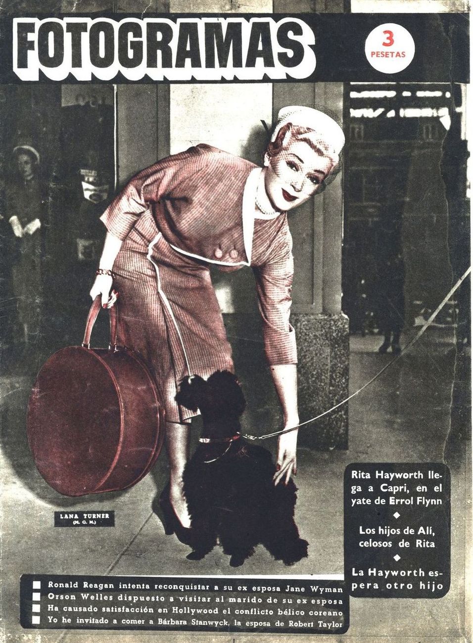 FOTOGRAMAS magazine cover Issue 94 19 August 1950