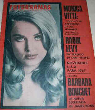 FOTOGRAMAS magazine cover Issue 952 13 January 1967