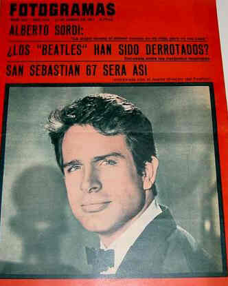 FOTOGRAMAS magazine cover Issue 954 27 January 1967