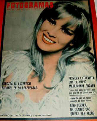 FOTOGRAMAS magazine cover Issue 981 4 August 1967