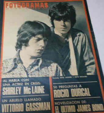 FOTOGRAMAS magazine cover Issue 982 11 August 1967