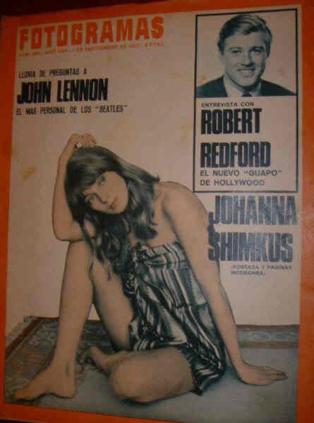 FOTOGRAMAS magazine cover Issue 985 1 September 1967