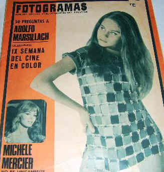 FOTOGRAMAS magazine cover Issue 993 27 October 1967