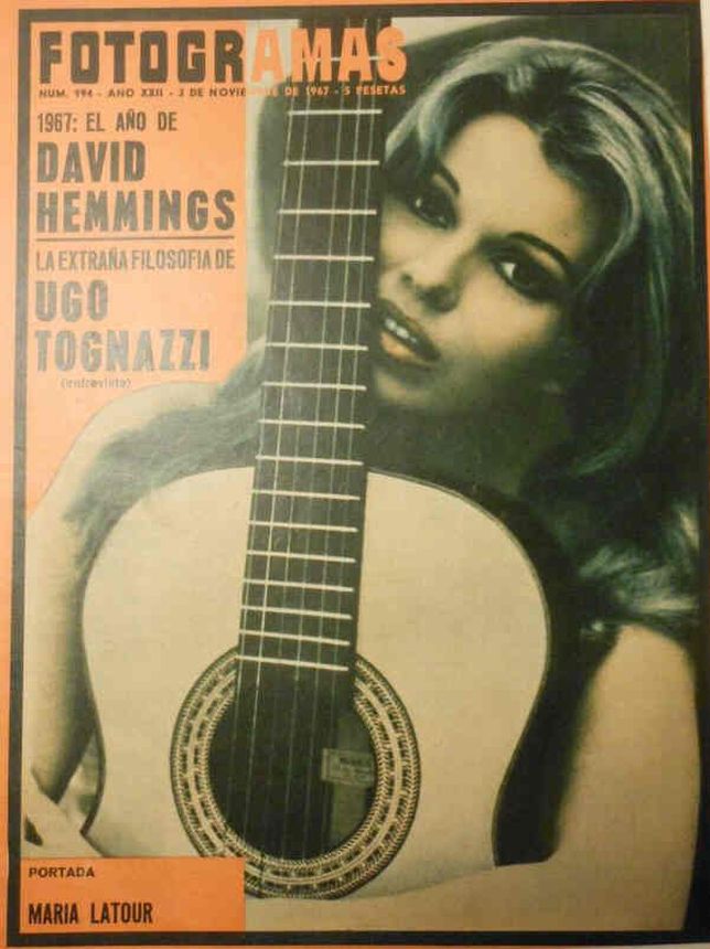 FOTOGRAMAS magazine cover Issue 994 3 November 1967