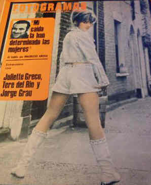 FOTOGRAMAS magazine cover Issue 996 17 November 1967
