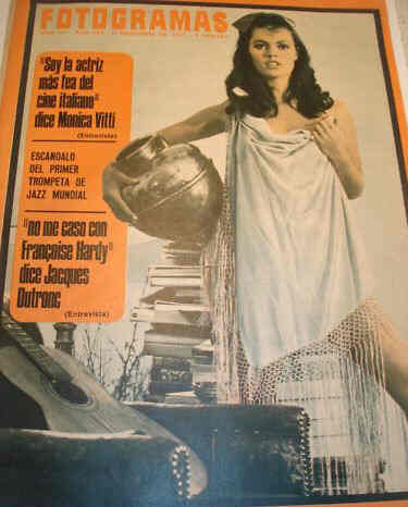 FOTOGRAMAS magazine cover Issue 997 24 November 1967
