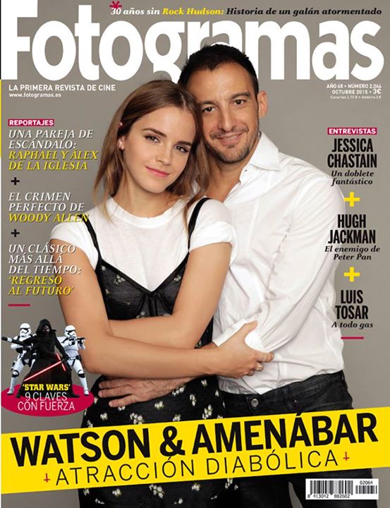 FOTOGRAMAS magazine cover Issue 2064 October 2015