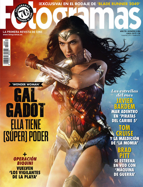 FOTOGRAMAS magazine cover Issue 2084 June 2017