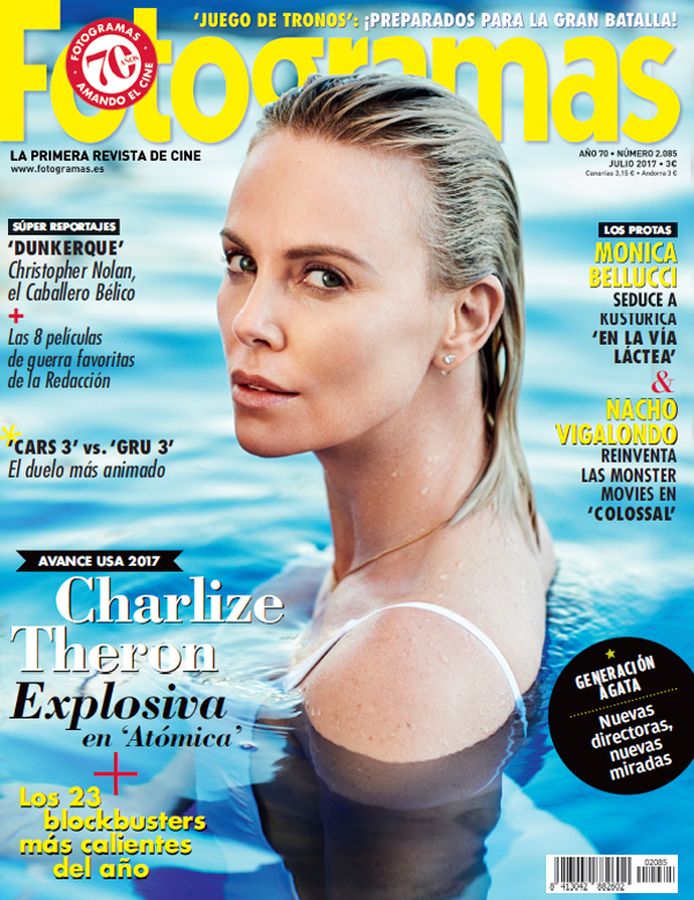FOTOGRAMAS magazine cover Issue 2085 July 2017