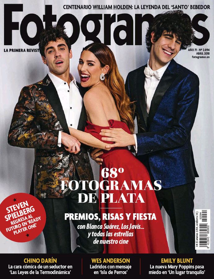 FOTOGRAMAS magazine cover Issue 2094  April 2018
