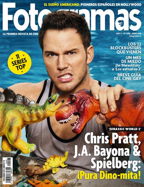 FOTOGRAMAS magazine cover Issue 2096  June 2018