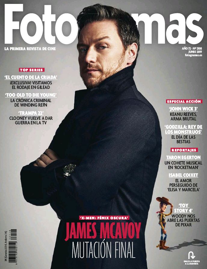 FOTOGRAMAS magazine cover Issue 2108  June 2019