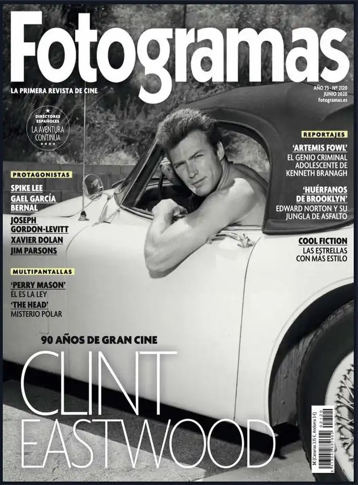 FOTOGRAMAS magazine cover Issue 2120  June 2020