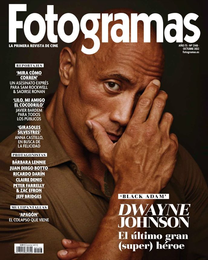 FOTOGRAMAS magazine cover Issue 2148  October 2022