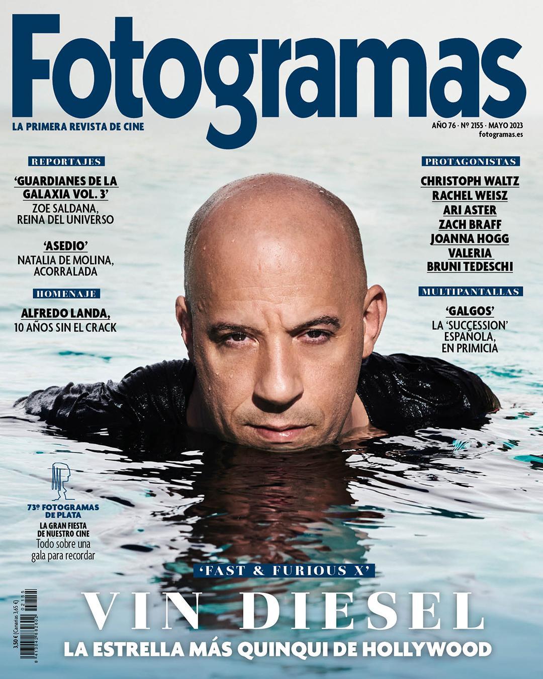 FOTOGRAMAS magazine cover Issue 2155  May 2023